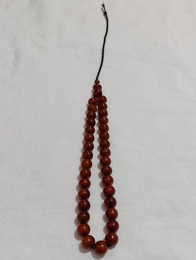  天主教念珠 - 琥珀 - 1970-1980 - 稀有的祈祷念珠  #1.0