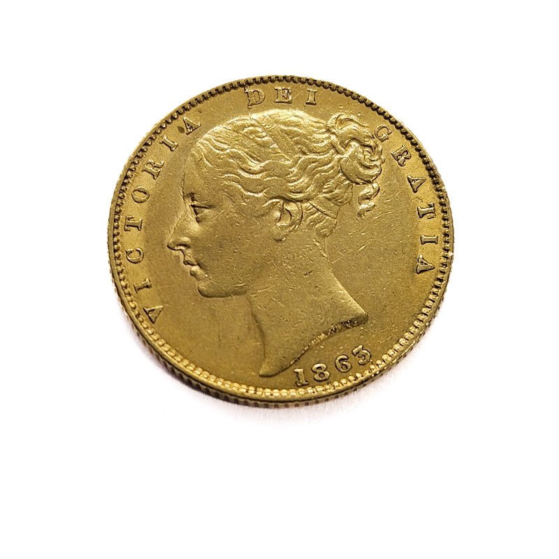 Regatul Unit. Victoria. Sovereign 1863 #1.0