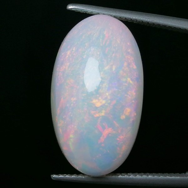 蛋白石 - 14.78 ct - 西班牙宝石学院(IGE) - 浓烈的色彩游戏 #2.1