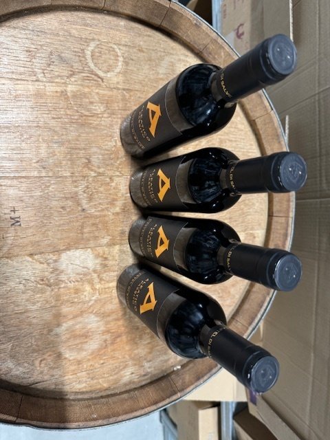 2017 Castel di Salve Aleatico Passito - Passito - Salento - 4 Halve flessen (0.375L) #1.0