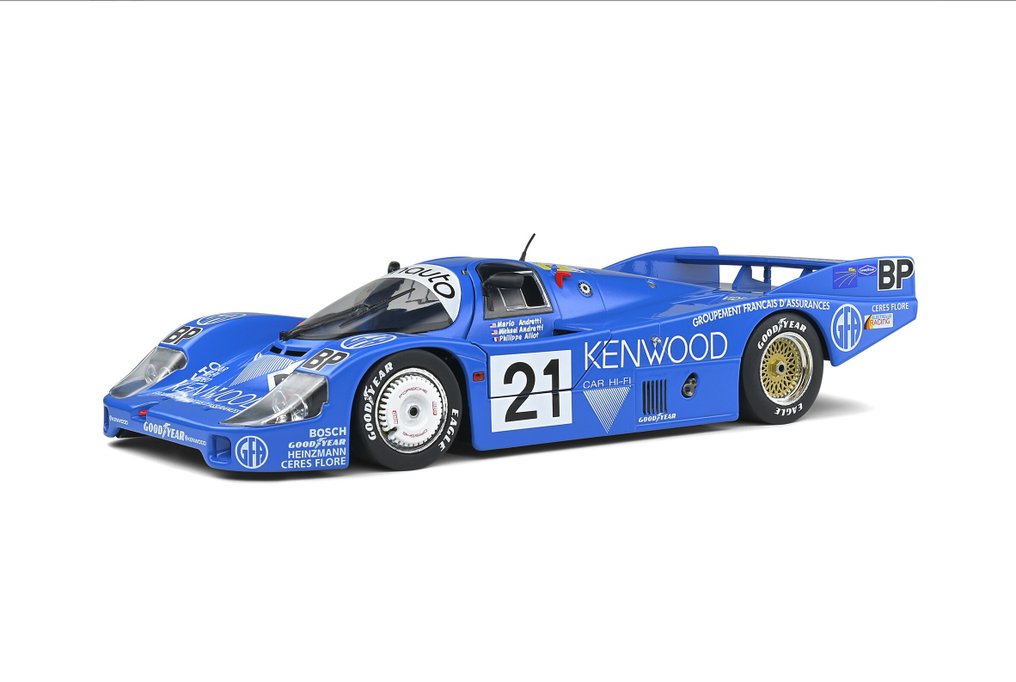 Solido 1:18 - Modell versenyautó - PORSCHE 956 LH – 24H LE MANS – 1983 – #21 ANDRETTI/ANDRETTI /ALLIOT - 1983 #3.2
