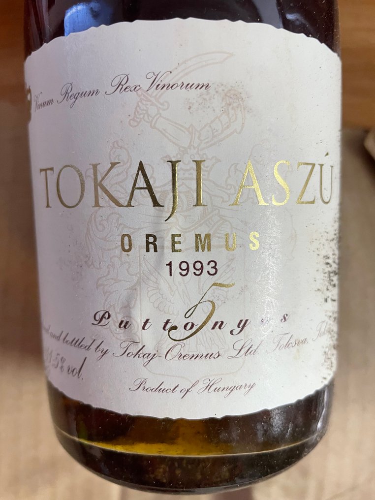 1993 x3, 1994 x3 Tokaj Oremus - 托凱 5 Puttonyos - 6 珍妮瓶 (0.5L) #1.0