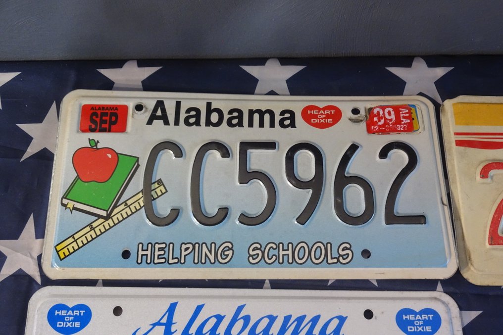 Number plate (10) - USA - Amerikaanse nummerplaten #1.0