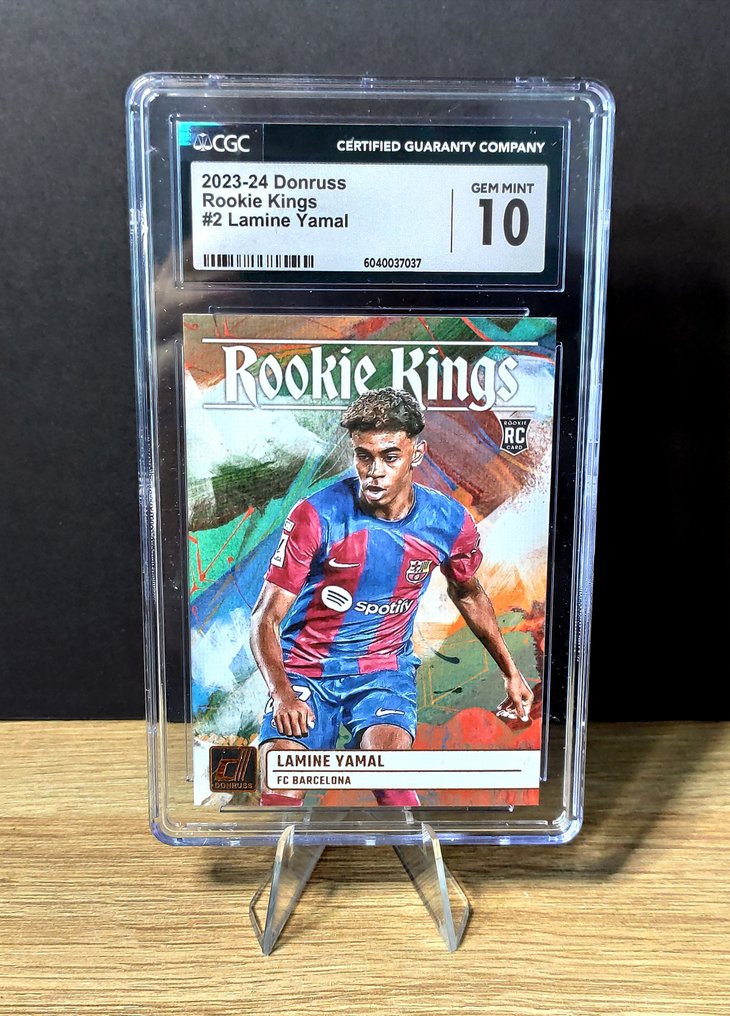 2023-24 Panini Donruss Fifa - Lamine Yamal Rookie Kings - CGC 10 Graded card #1.0