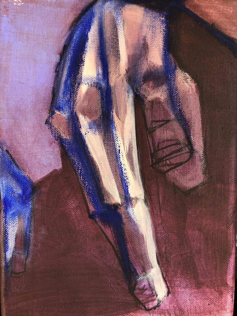 Laurent Anastay Ponsolle - Caresse bleu cadium #2.1