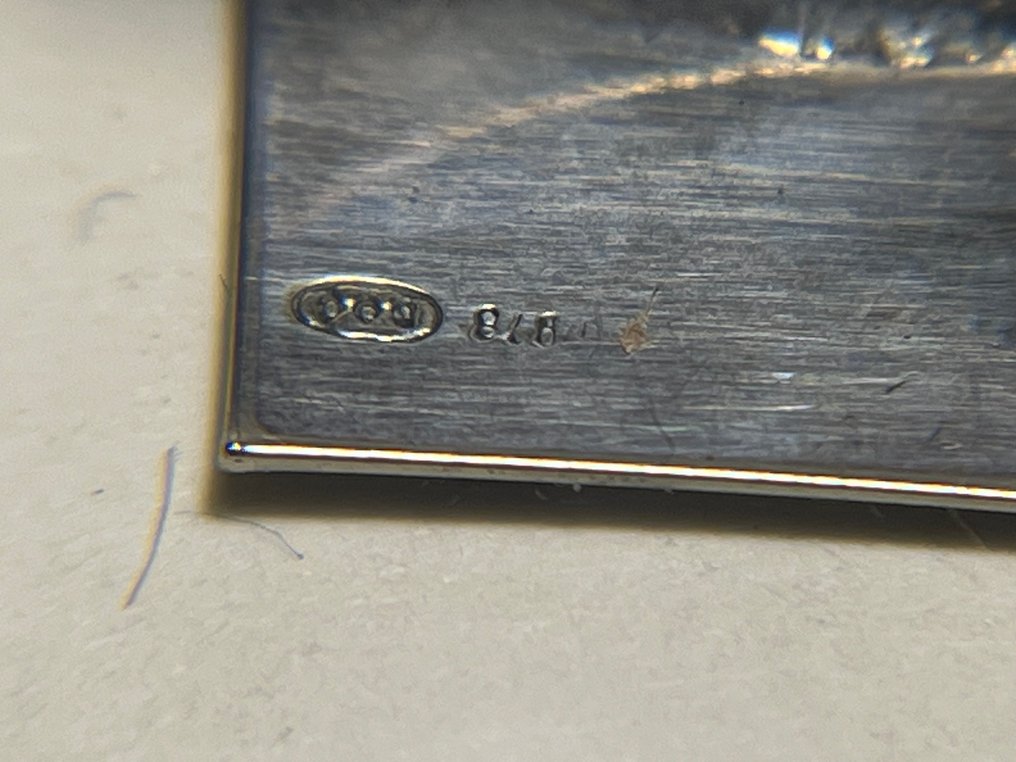 Statuetta in miniatura - Biciclette segnaposti - .800 argento #1.0