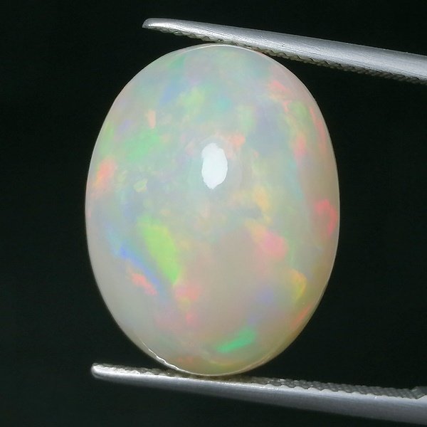 Opal  - 17.10 ct - Instituto Gemólogico Español (IGE) - Intense Color Play #1.0
