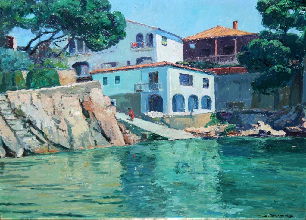 Isidre Odena Daura (1910-2008) - Cala de Fornells (Gerona) #1.0
