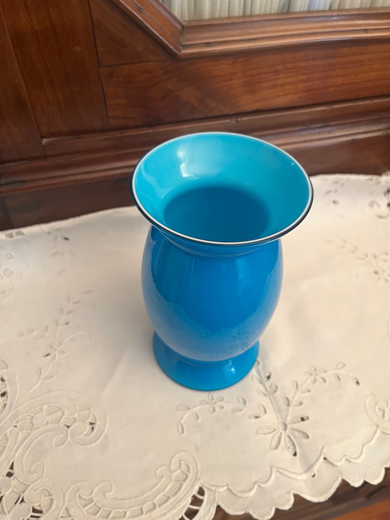 Murano - Alessandro Mendini - Váza - Opálos üveg #2.1