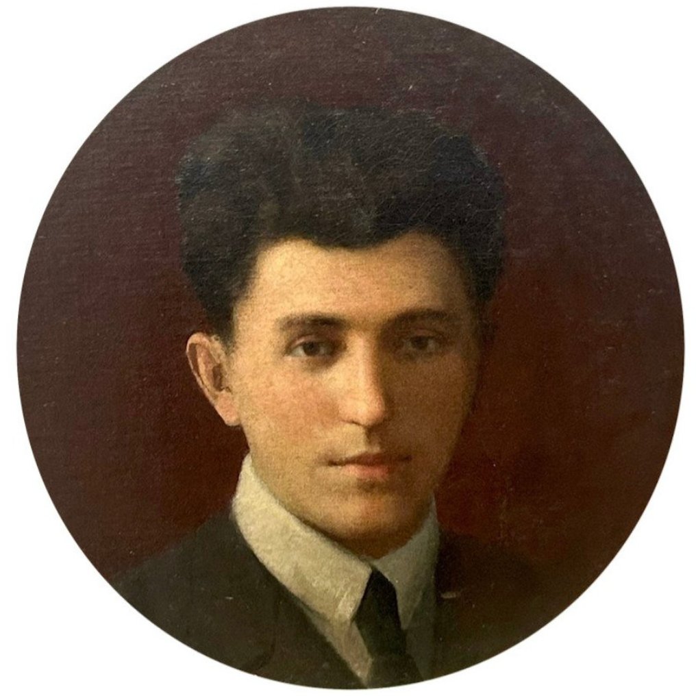 Francesco Ghittoni (1855-1928) - Autoritratto #1.0