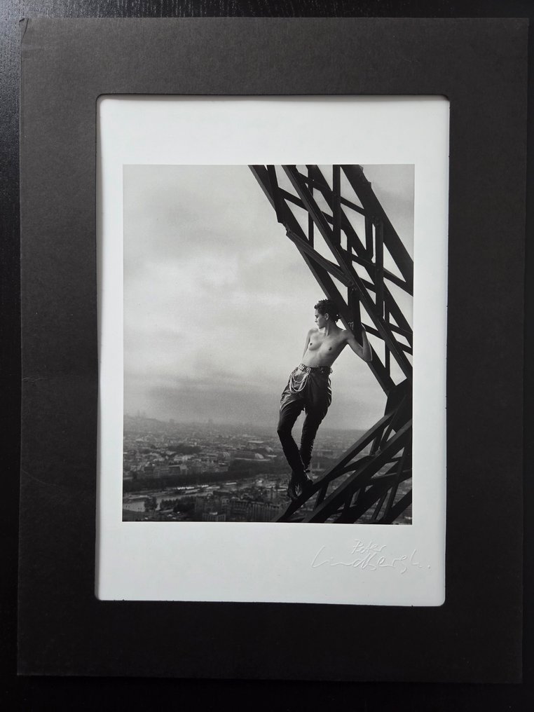 Peter Lindbergh - Mathilde on Eiffel tower #1.0