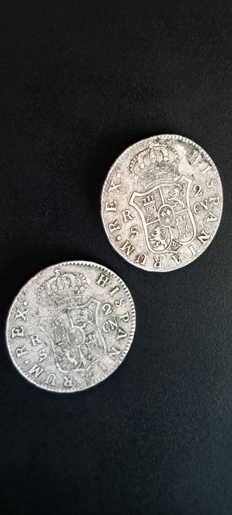 Spagna. Carlo IV. 2 Reales (Senza Prezzo di Riserva) #3.2