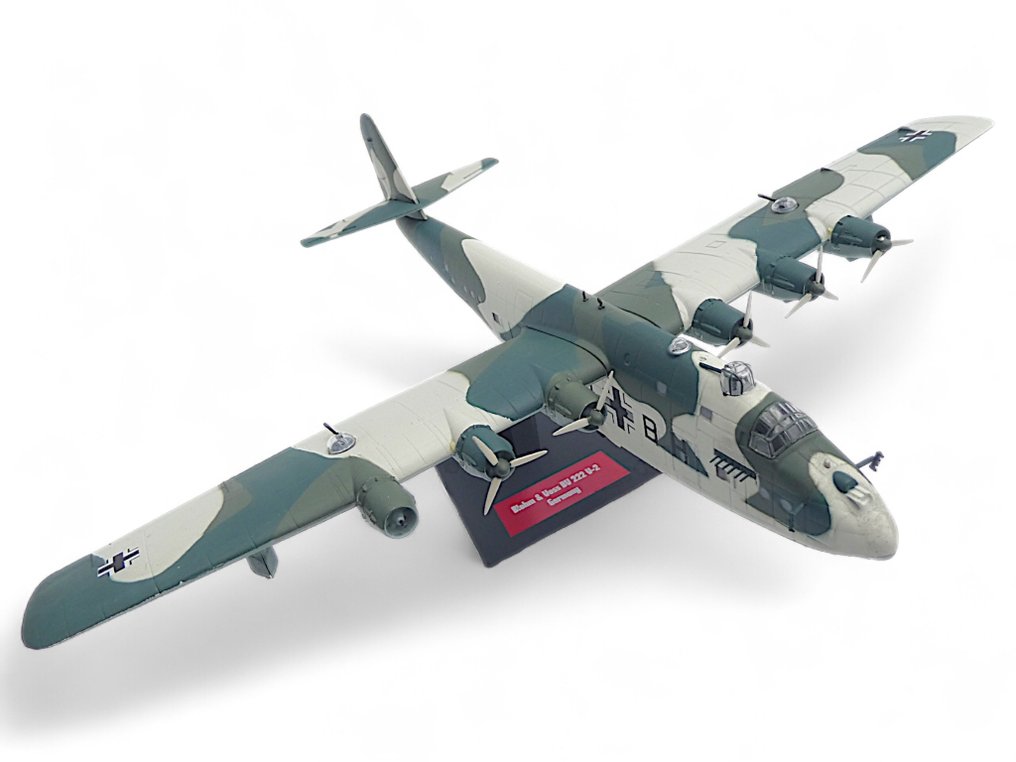 Luftwaffe (Germany) 1:144 - 模型军用车辆 (3) - Blohm & Voss BV 222 V-2 / Heinkel He 111H-6 / Heinkel He 115B-2 - World War II - 系列:《始终在行动》 #2.1
