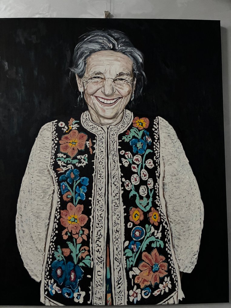 Mihai Cotiga (XX) - A Life Well Lived II – (The Smile Beyond Time) – A Masterpiece of Joy, Memory, and Color #1.0