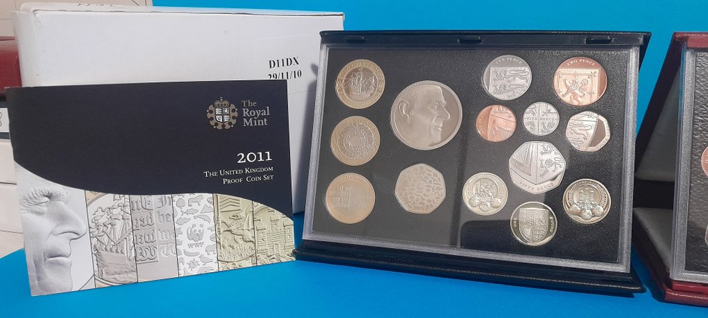 英国. Proof Set Royal Mint, delux 2011/2006 #2.1
