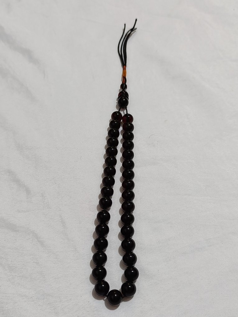  天主教念珠 - 琥珀 - 1970-1980 - 稀有的祈祷念珠  #1.0