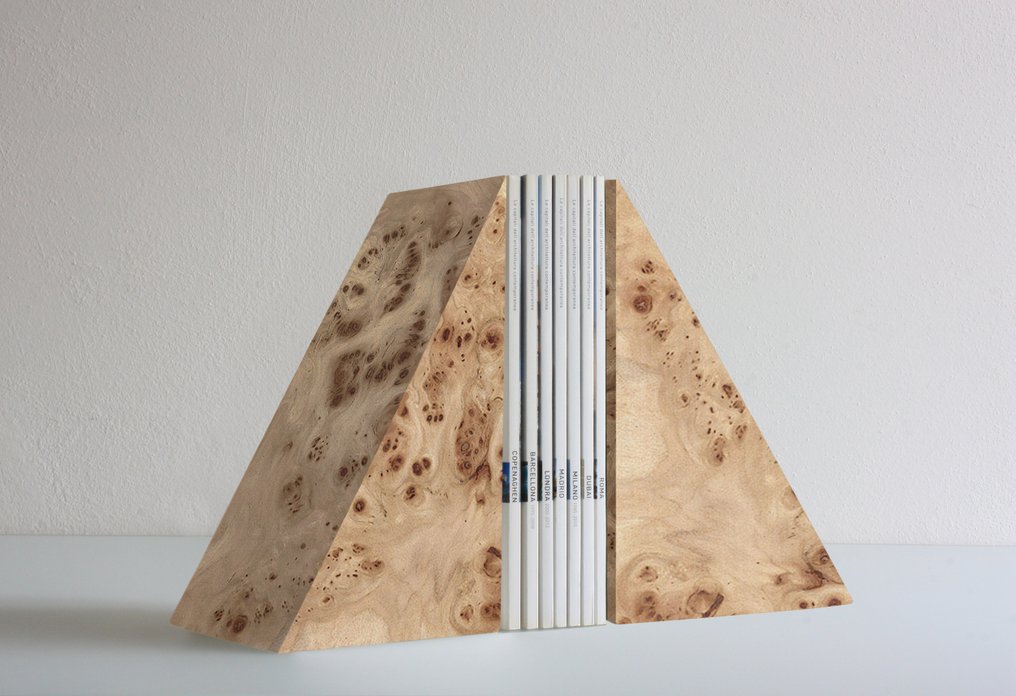 Formaminima - Podpórki do książek (2) - topolowa kora z sękami #1.0