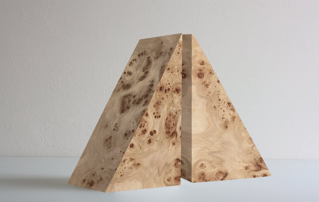 Formaminima - Podpórki do książek (2) - topolowa kora z sękami #2.1