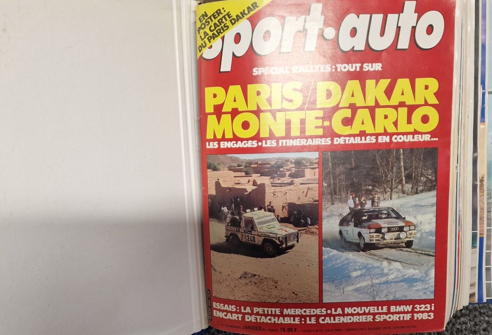 Sport-Auto - Année 1983 complète reliée - 1983 #1.0