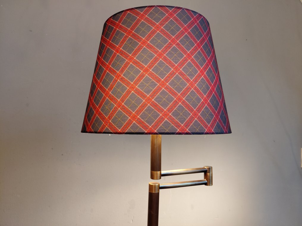 摆臂落地灯 - 黄铜 - Zwenkarm #2.1