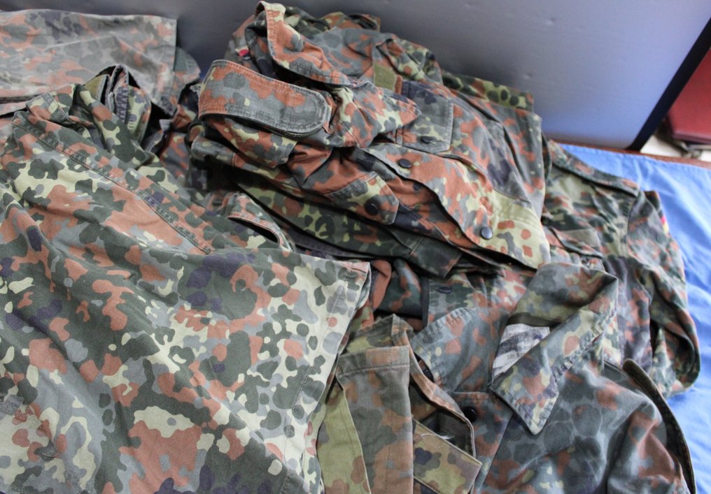 Γερμανία - 18 μαχητικά πουκάμισα, σταυρωτό καμουφλάζ, Γερμανία. - Στρατιωτικός εξοπλισμός #4.3