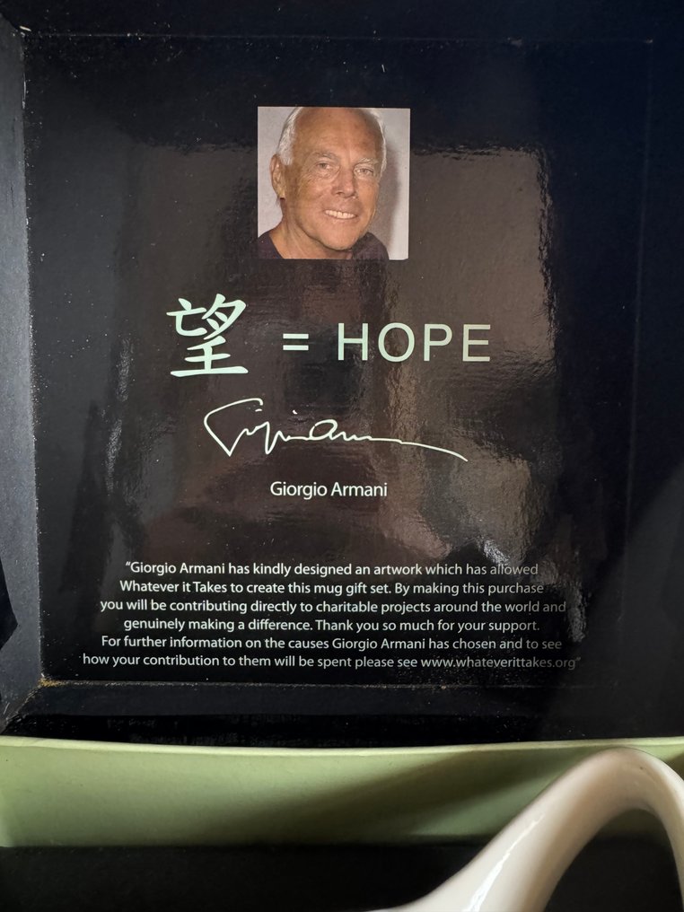 Churchill china - Giorgio Armani - Csésze - Tazza - Finom porcelán #2.1