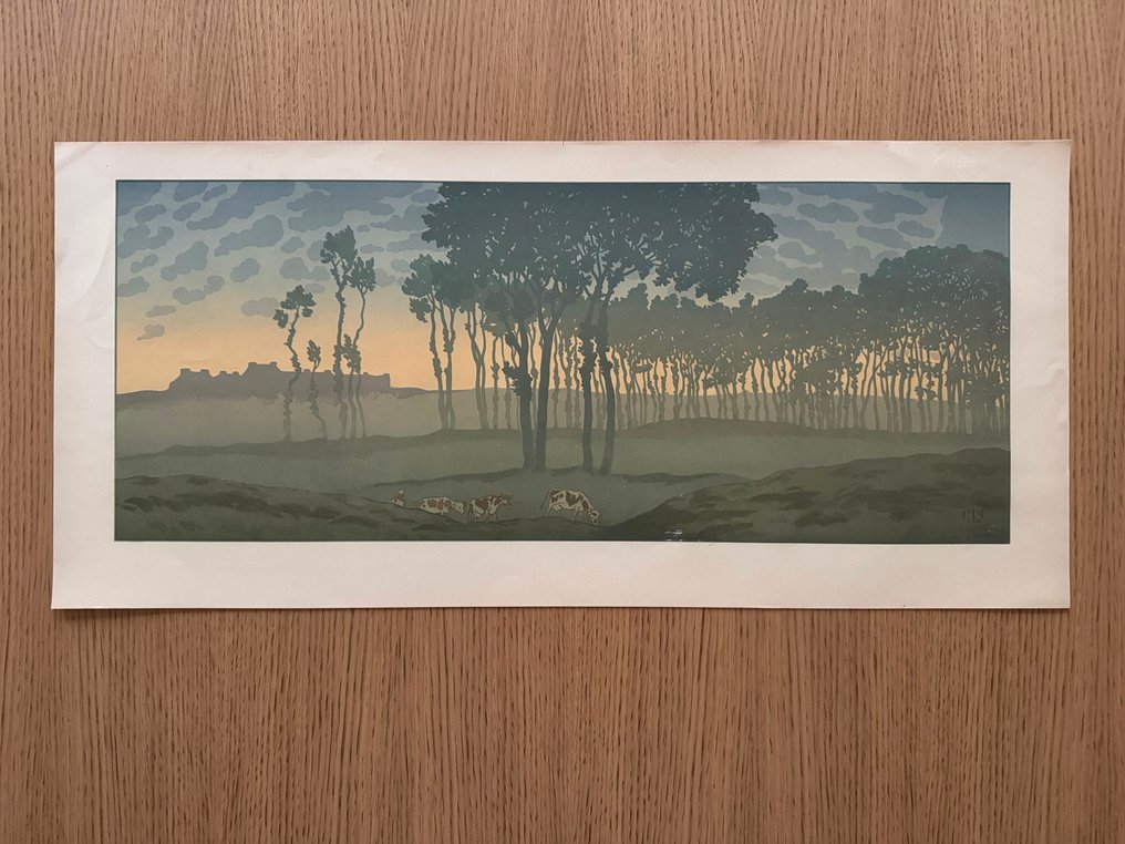 Henri Rivière (1864-1951) - La Féérie des heures, L'Aube, 1902 #1.0