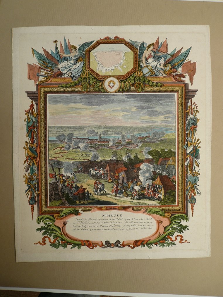 Netherlands - Nijmegen; Sebastien le Clerc / Louis de Cha(s)tillon - Le Clerc - 1661-1680 #1.0