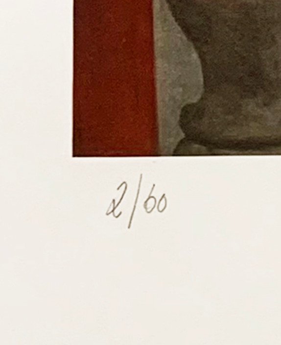 Pablo Picasso (1881-1973) - Harlequin #3.2