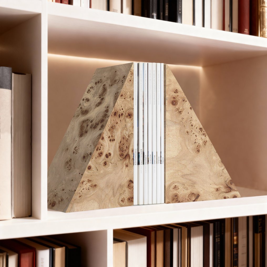 Formaminima - Podpórki do książek (2) - topolowa kora z sękami #3.2