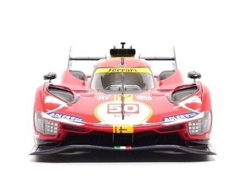 Bburago 1:18 - Model car - Ferrari 499P #50 6º WEC Catar 2024 - Molina, Nielsen, Fuoco #2.1