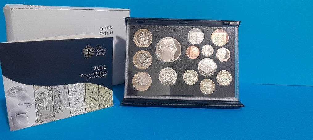 英国. Proof Set Royal Mint, delux 2011/2006 #4.3