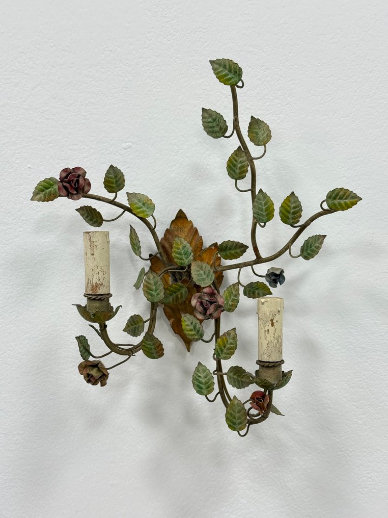 Fali lámpatest (3) - Vas - tris francia appliques #1.0