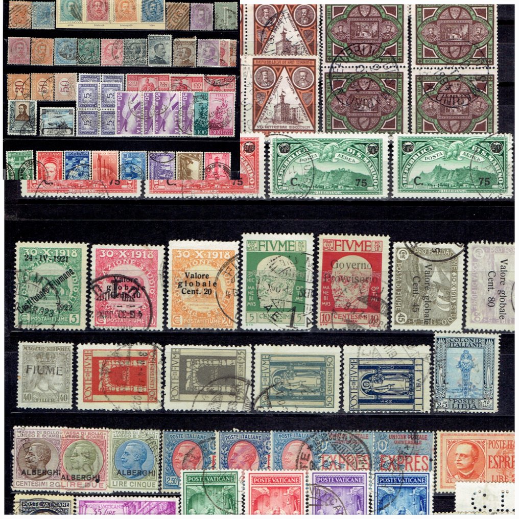 義大利 1880/2005 - 意大利、梵蒂冈、圣马力诺、菲乌梅 - Cat. MICHEL +950 #1.0