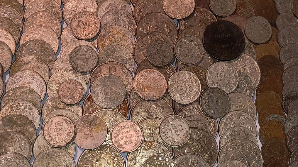 Bulgaria. Collection of 155 coins various metals and denominations XIX/XX cent. (Senza prezzo di riserva) #4.3