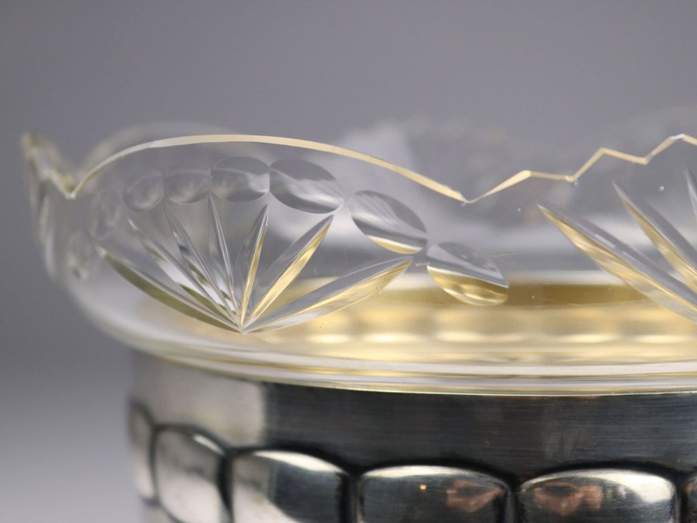 WMF / Geislingen - 餐桌中央装饰  - 镀银, 玻璃 #2.1