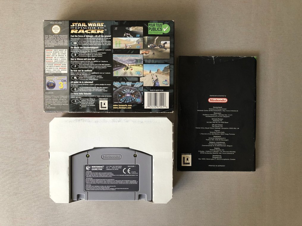 Nintendo - N64 - Star Wars Episode I: Racer - Video game - In original box #1.0