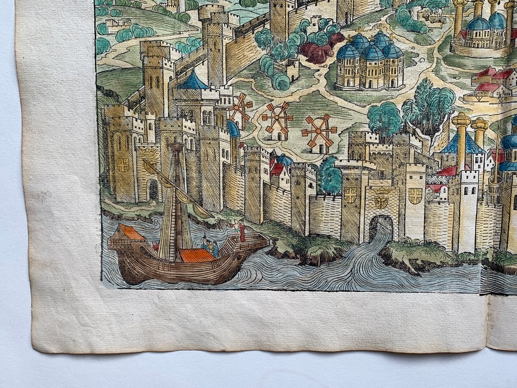 Τουρκία - Ιστανμπούλ; Hartmann Schedel - Constantinopolis - 1493 #3.2
