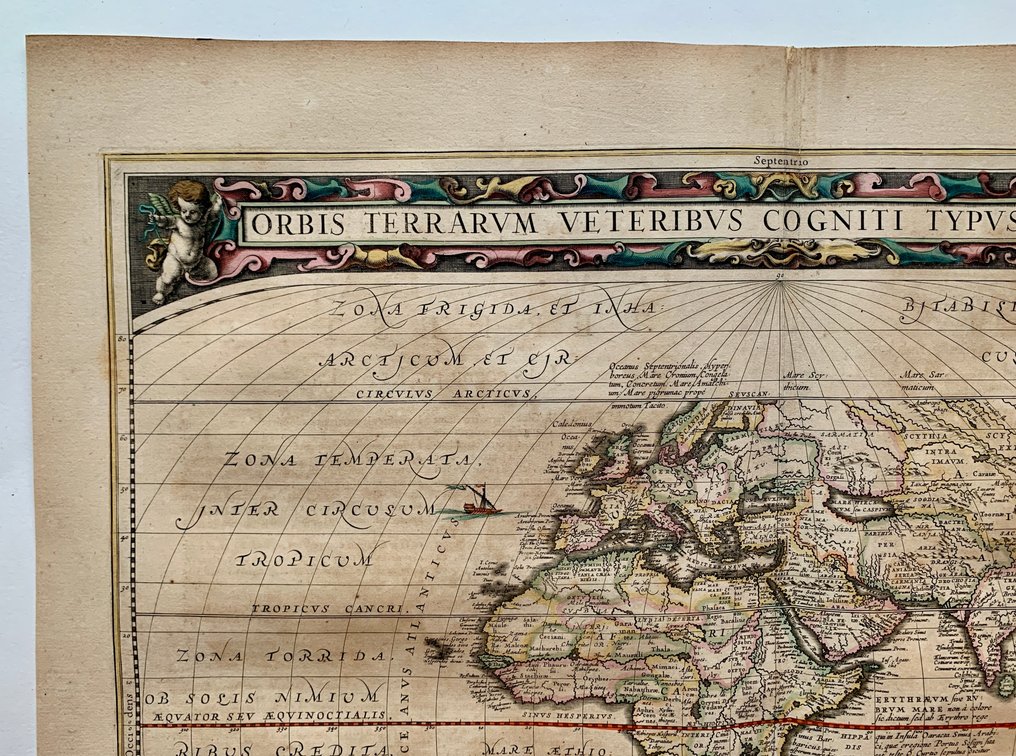 World - World; J. Janssonius - Orbis Terrarum Veteribus Cogniti Typus Geographicus - 1621-1650 #1.0