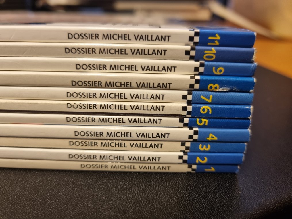 Michel Vaillant DOSSIER MICHEL VAILLANT - 11 Album - Prima edizione belga - 1995/2009 #1.0
