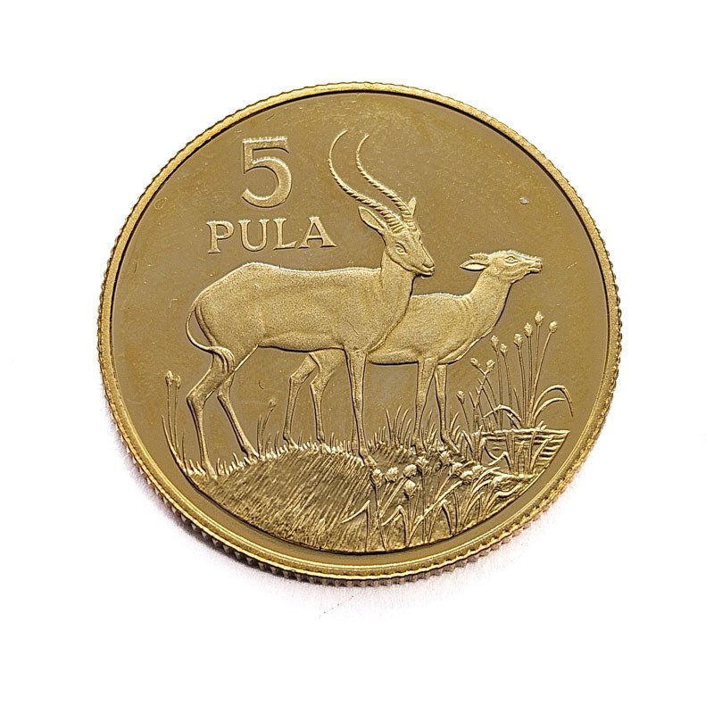 Botswana. 5 Pula 1986 - Wildlife #1.0
