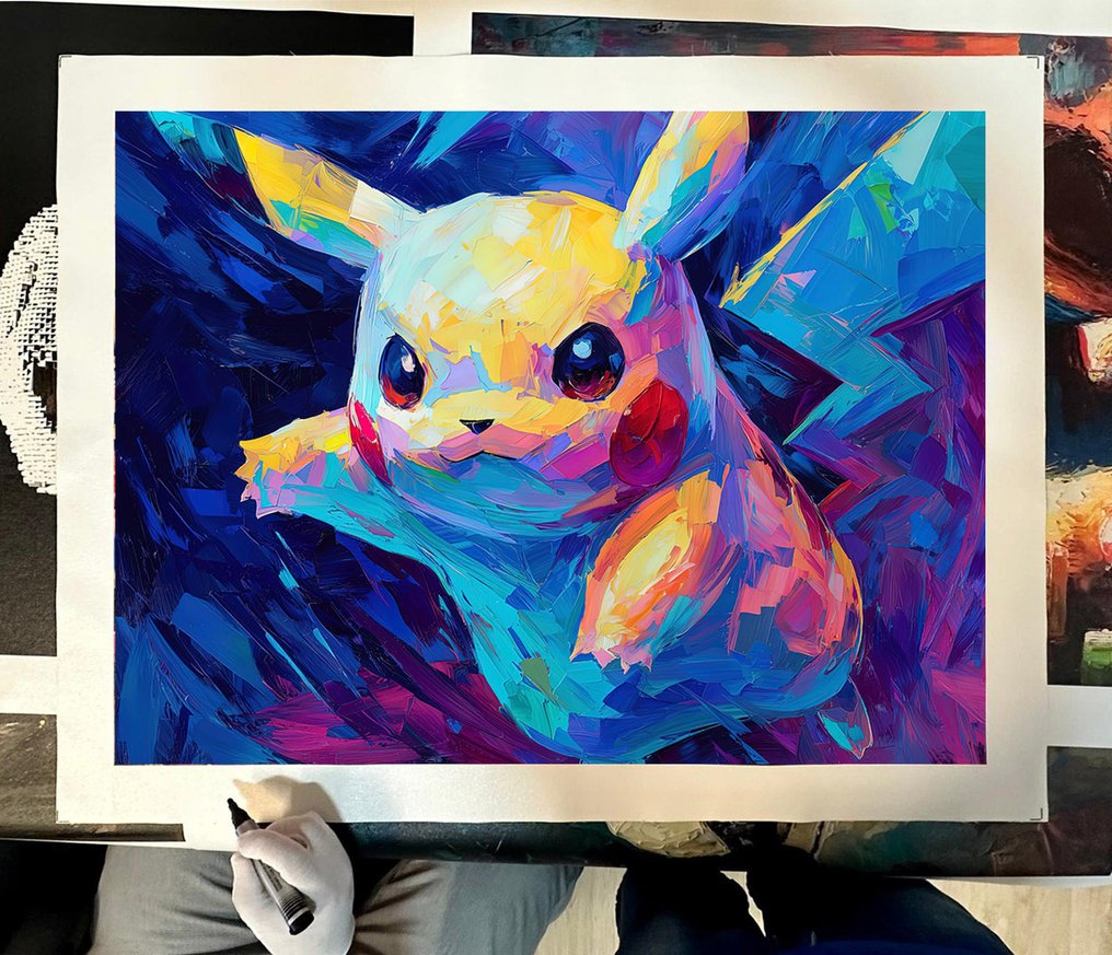 Canvas Fit - Alberto Ricardo - Pikachu Street Art Edition — Electric Graffiti Legend” #4.3