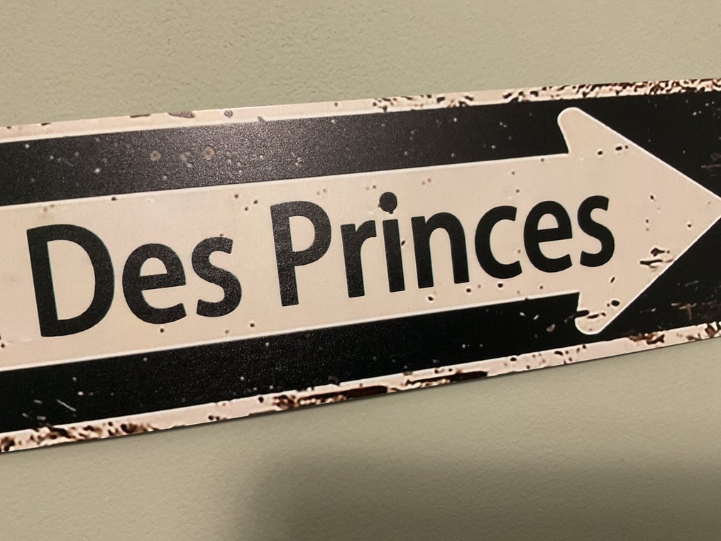 Parc del Princes - Skilt, Kunstverk  #2.1