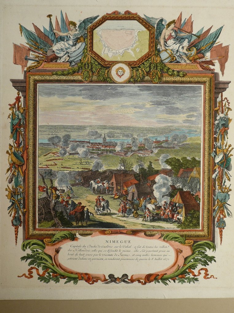 Netherlands - Nijmegen; Sebastien le Clerc / Louis de Cha(s)tillon - Le Clerc - 1661-1680 #1.0