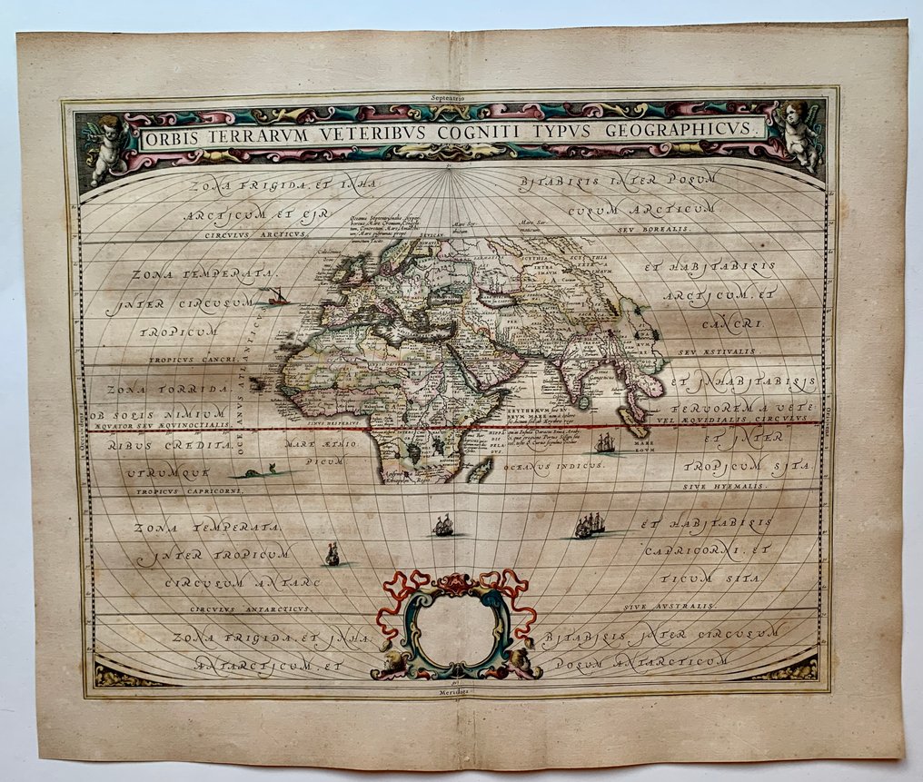 World - World; J. Janssonius - Orbis Terrarum Veteribus Cogniti Typus Geographicus - 1621-1650 #1.0