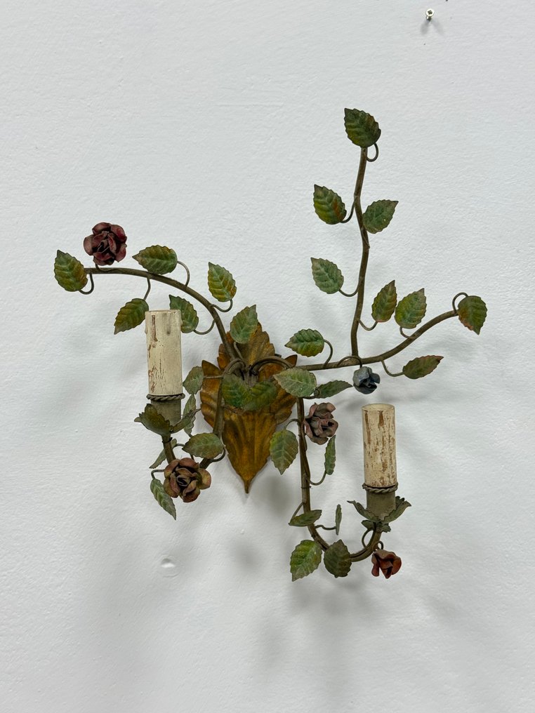 Fali lámpatest (3) - Vas - tris francia appliques #3.2