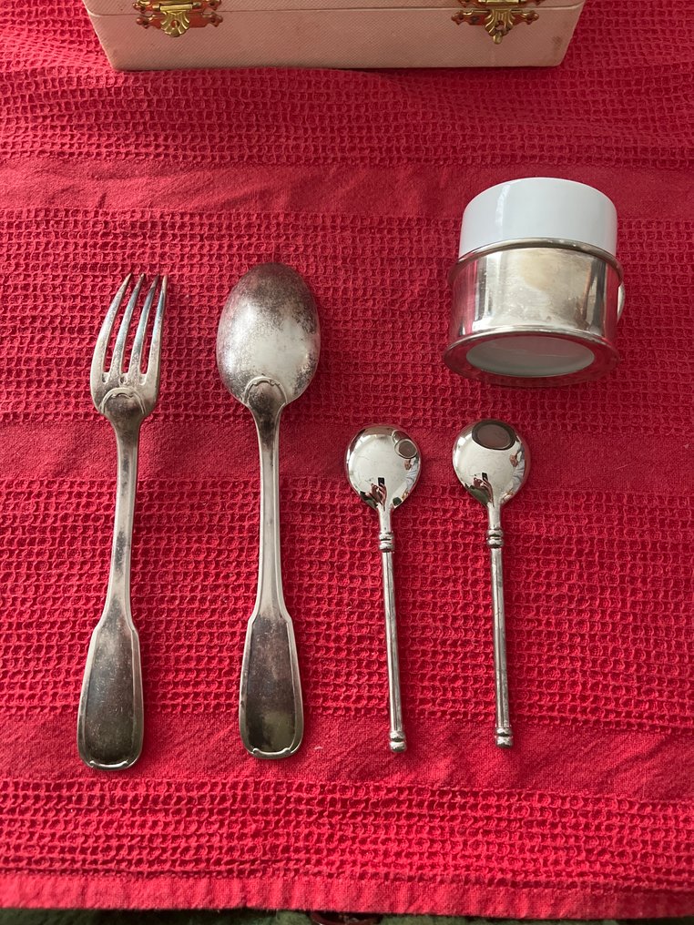 Christofle - Dåbssæt (6) - Forsølvet #2.1