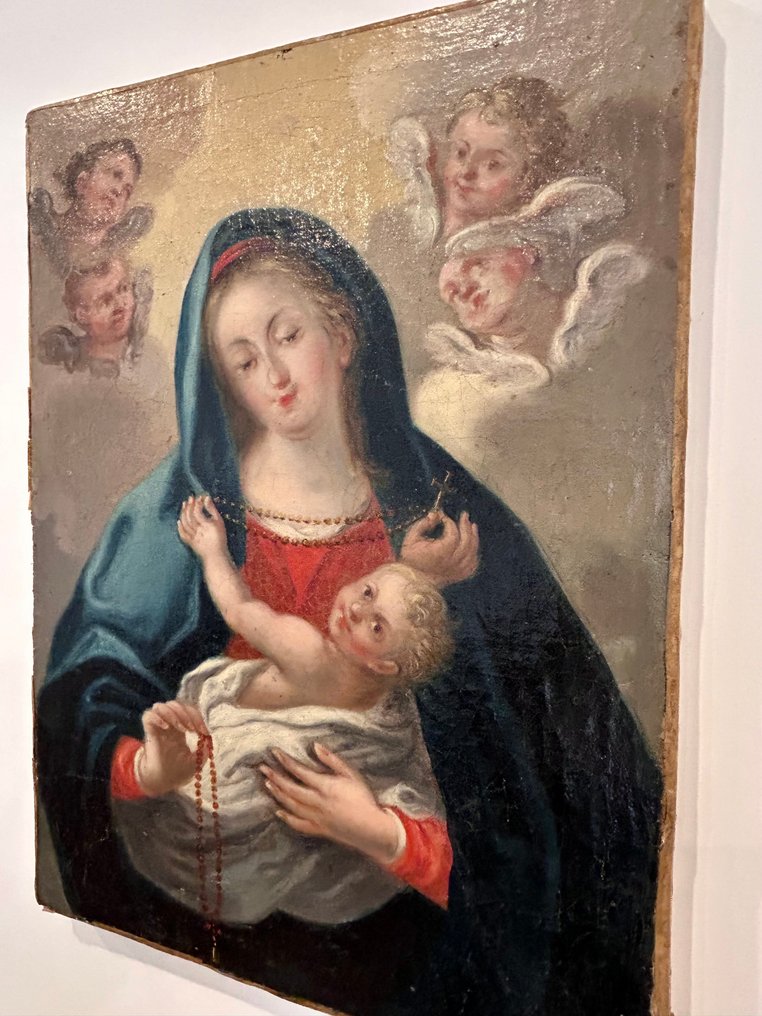 Italian school (XVIII) - Madonna con Bambino Santo #4.3
