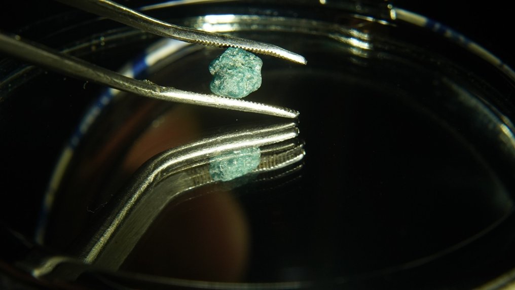 Ingen mindstepris - 8 pcs Diamant (Naturfarvet) - 10.00 ct - Fancy dark Blå Blå - I2 - Ingen laboratorierapport #1.0