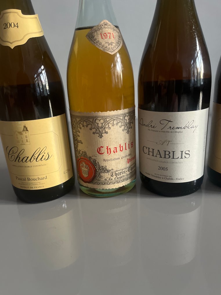 2005 x 2 Andre Tremblay 2004 x 2 Pascal Bouchard & 1971 x 2 Thoirin - Chablis - 6 Flasker (0,75 L) #4.3